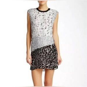 Helmut Lang Silk Shift Dress